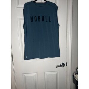 NOBULL Woman's Muscle Tank Deep Teal Size L